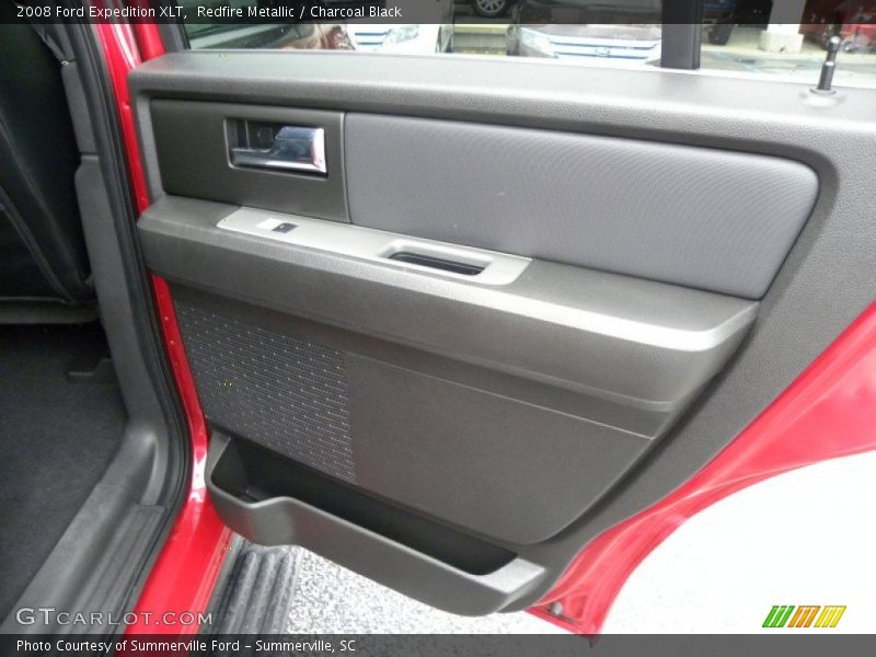 Redfire Metallic / Charcoal Black 2008 Ford Expedition XLT
