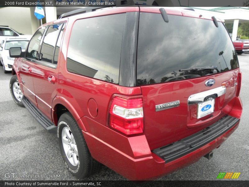 Redfire Metallic / Charcoal Black 2008 Ford Expedition XLT