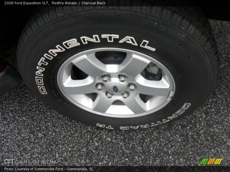 Redfire Metallic / Charcoal Black 2008 Ford Expedition XLT