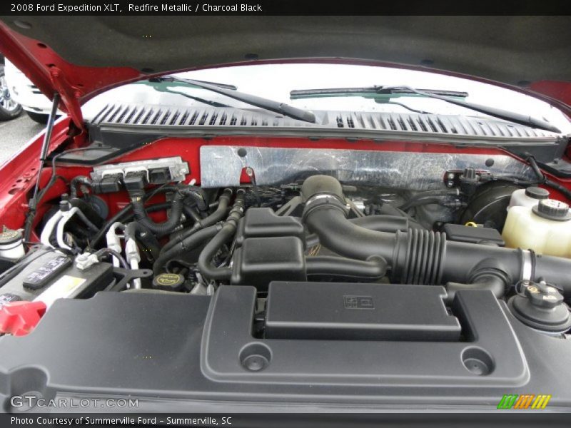 Redfire Metallic / Charcoal Black 2008 Ford Expedition XLT