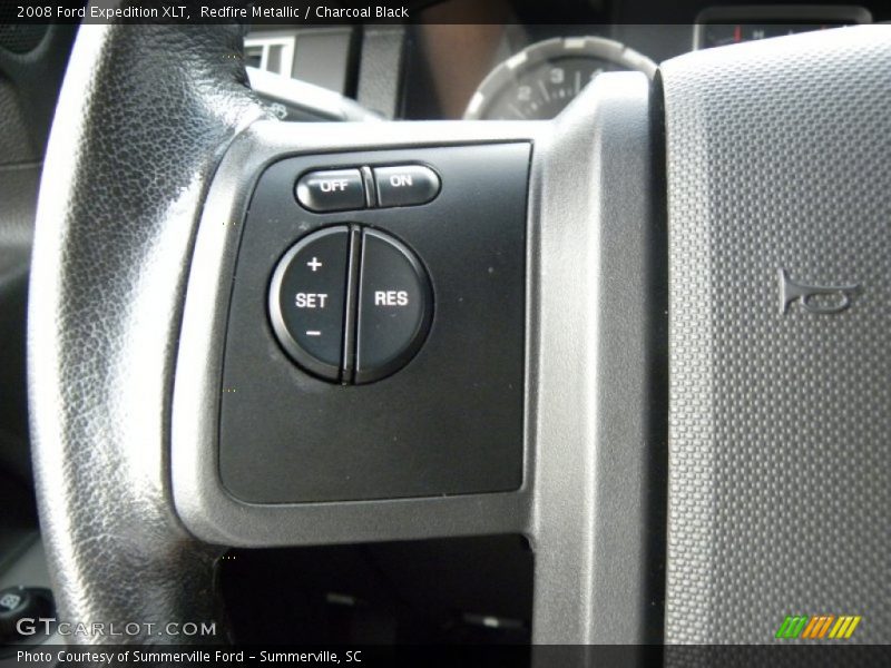 Redfire Metallic / Charcoal Black 2008 Ford Expedition XLT