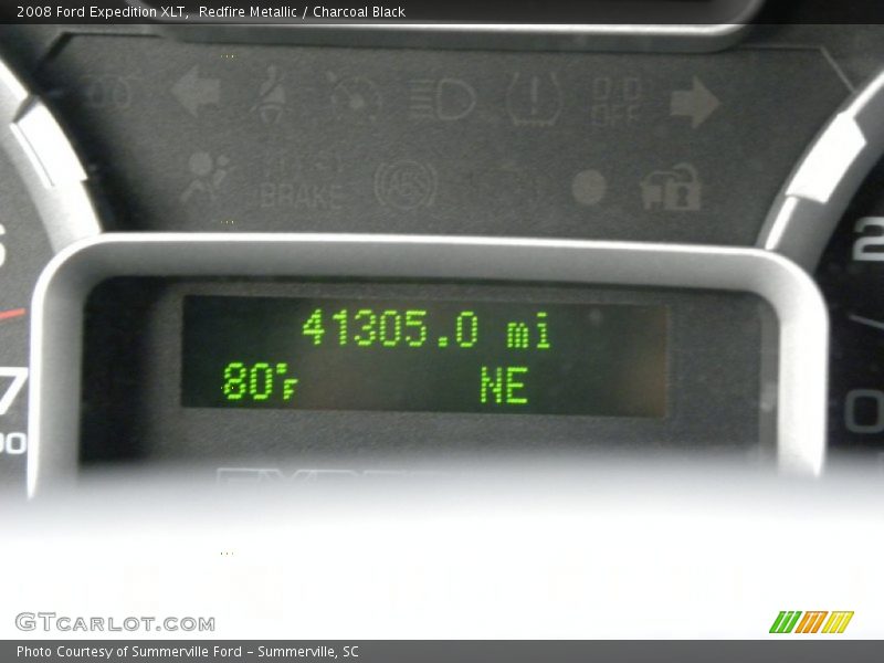 Redfire Metallic / Charcoal Black 2008 Ford Expedition XLT