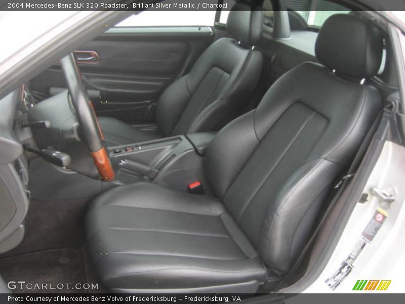 Brilliant Silver Metallic / Charcoal 2004 Mercedes-Benz SLK 320 Roadster