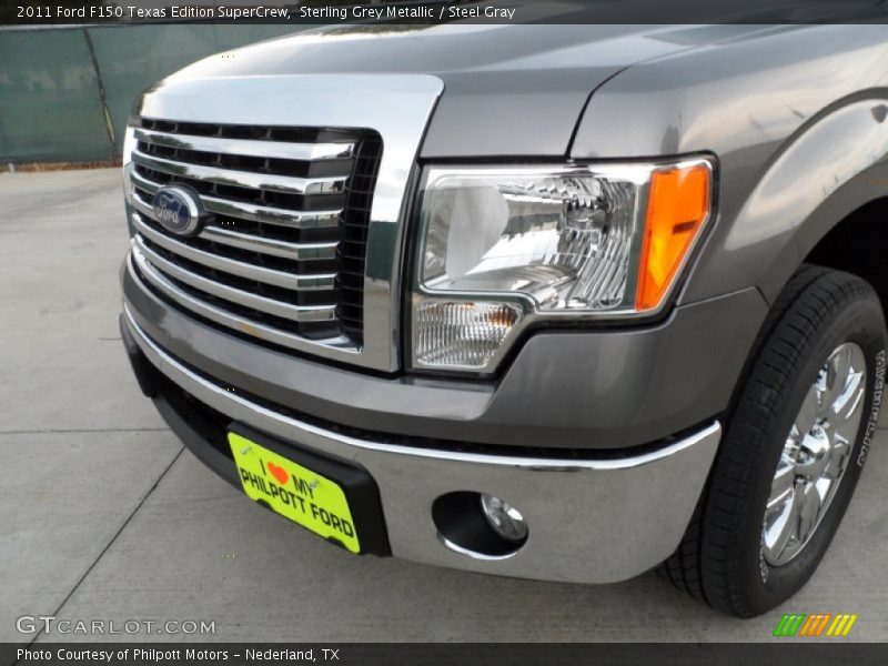 Sterling Grey Metallic / Steel Gray 2011 Ford F150 Texas Edition SuperCrew