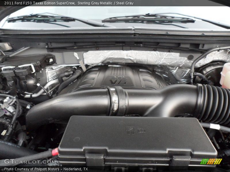 Sterling Grey Metallic / Steel Gray 2011 Ford F150 Texas Edition SuperCrew