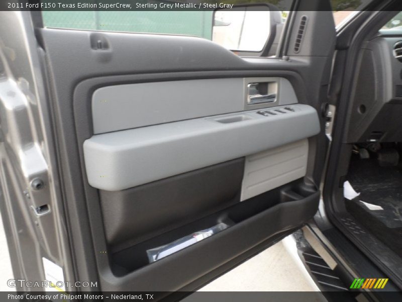 Sterling Grey Metallic / Steel Gray 2011 Ford F150 Texas Edition SuperCrew