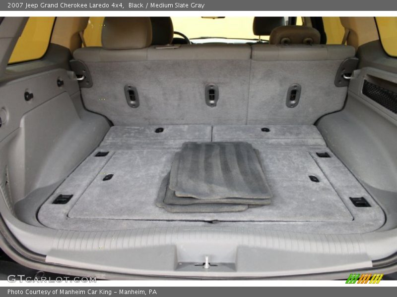Black / Medium Slate Gray 2007 Jeep Grand Cherokee Laredo 4x4