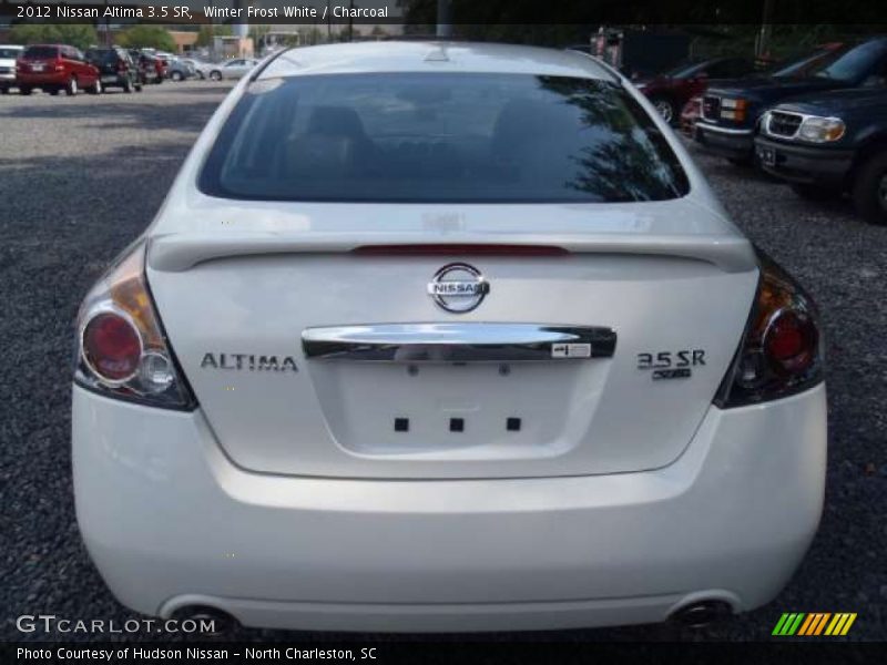 Winter Frost White / Charcoal 2012 Nissan Altima 3.5 SR