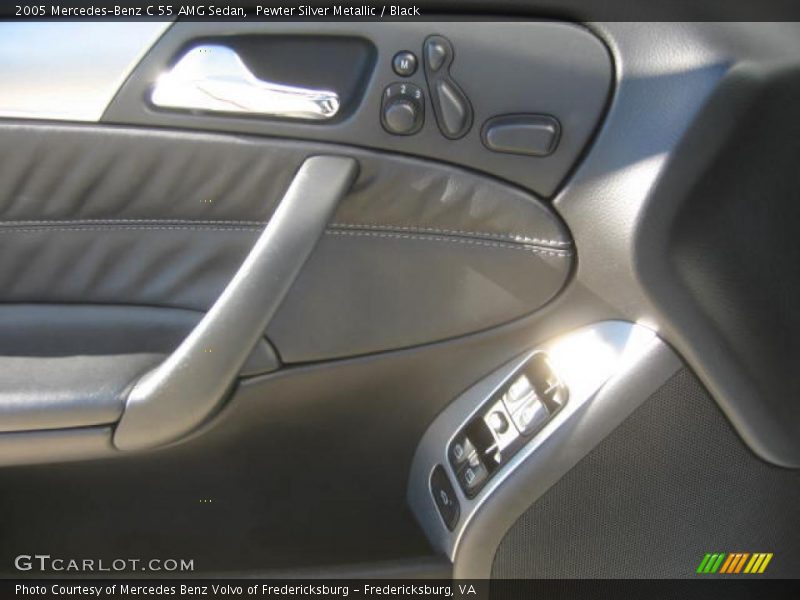 Pewter Silver Metallic / Black 2005 Mercedes-Benz C 55 AMG Sedan