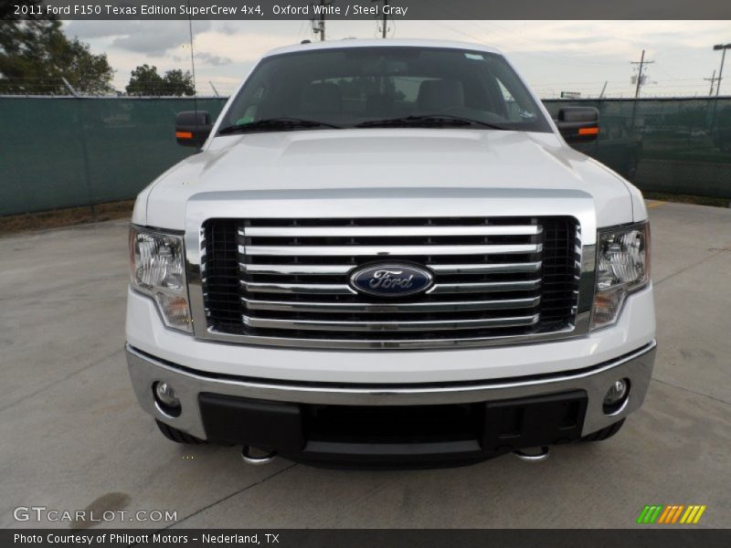 Oxford White / Steel Gray 2011 Ford F150 Texas Edition SuperCrew 4x4