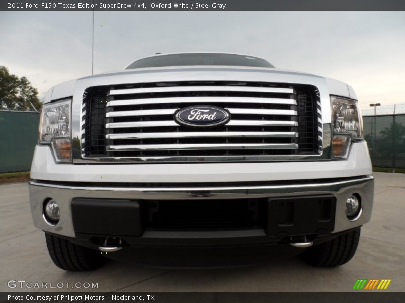 Oxford White / Steel Gray 2011 Ford F150 Texas Edition SuperCrew 4x4