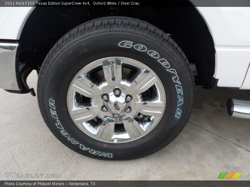 Oxford White / Steel Gray 2011 Ford F150 Texas Edition SuperCrew 4x4