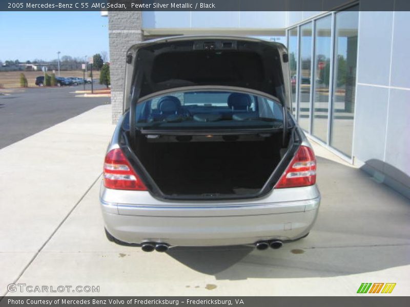 Pewter Silver Metallic / Black 2005 Mercedes-Benz C 55 AMG Sedan