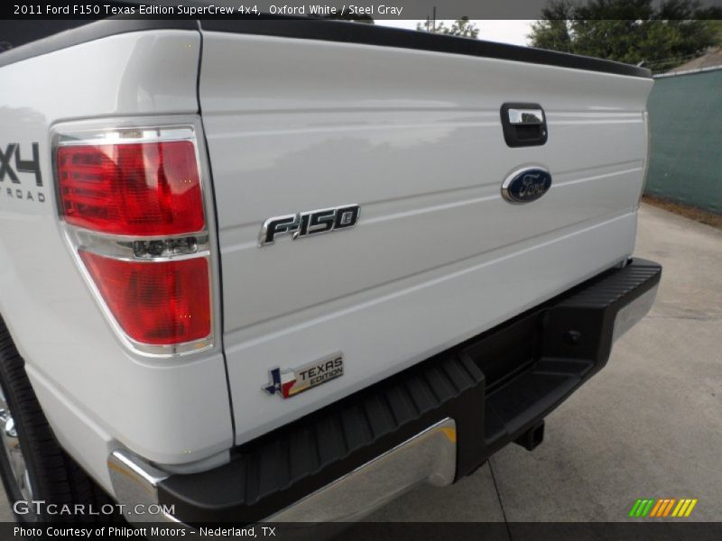 Oxford White / Steel Gray 2011 Ford F150 Texas Edition SuperCrew 4x4