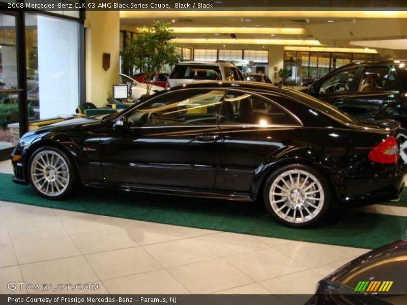 Black / Black 2008 Mercedes-Benz CLK 63 AMG Black Series Coupe