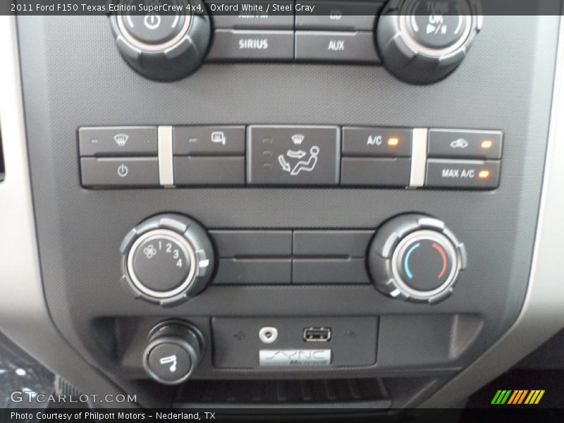 Oxford White / Steel Gray 2011 Ford F150 Texas Edition SuperCrew 4x4