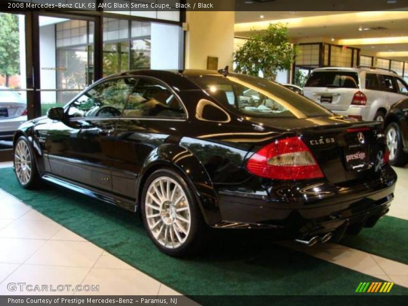 Black / Black 2008 Mercedes-Benz CLK 63 AMG Black Series Coupe