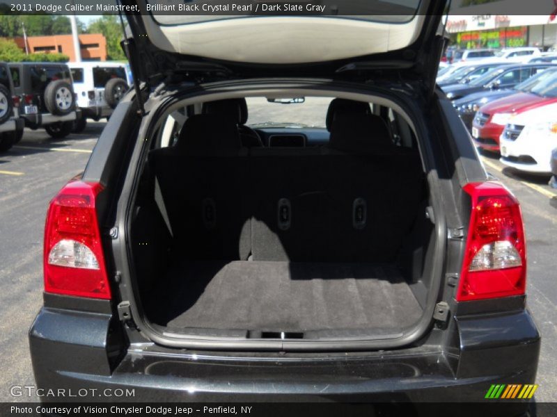 Brilliant Black Crystal Pearl / Dark Slate Gray 2011 Dodge Caliber Mainstreet