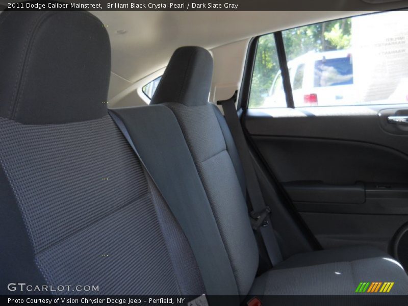 Brilliant Black Crystal Pearl / Dark Slate Gray 2011 Dodge Caliber Mainstreet