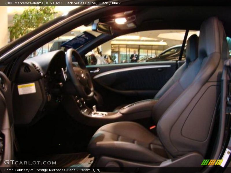 Black / Black 2008 Mercedes-Benz CLK 63 AMG Black Series Coupe