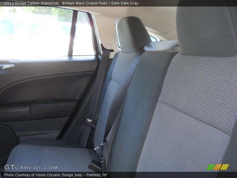Brilliant Black Crystal Pearl / Dark Slate Gray 2011 Dodge Caliber Mainstreet