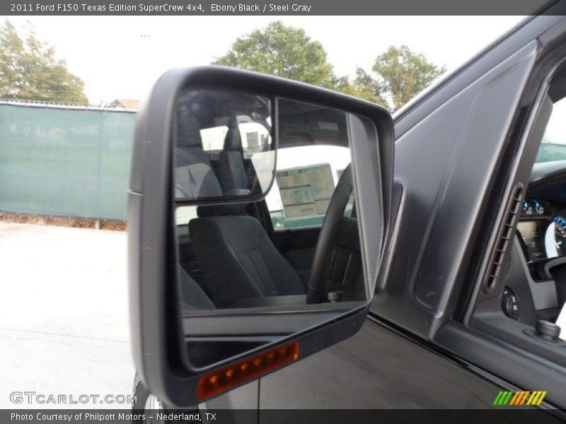 Ebony Black / Steel Gray 2011 Ford F150 Texas Edition SuperCrew 4x4