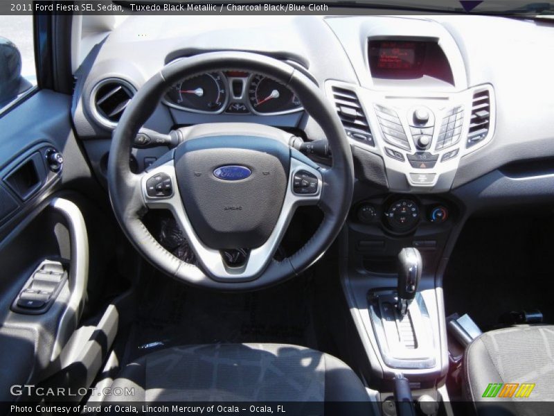 Dashboard of 2011 Fiesta SEL Sedan