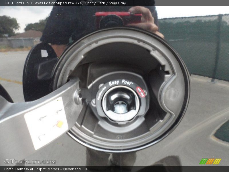 Ebony Black / Steel Gray 2011 Ford F150 Texas Edition SuperCrew 4x4