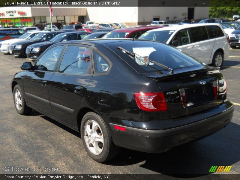  2004 Elantra GT Hatchback Black Obsidian