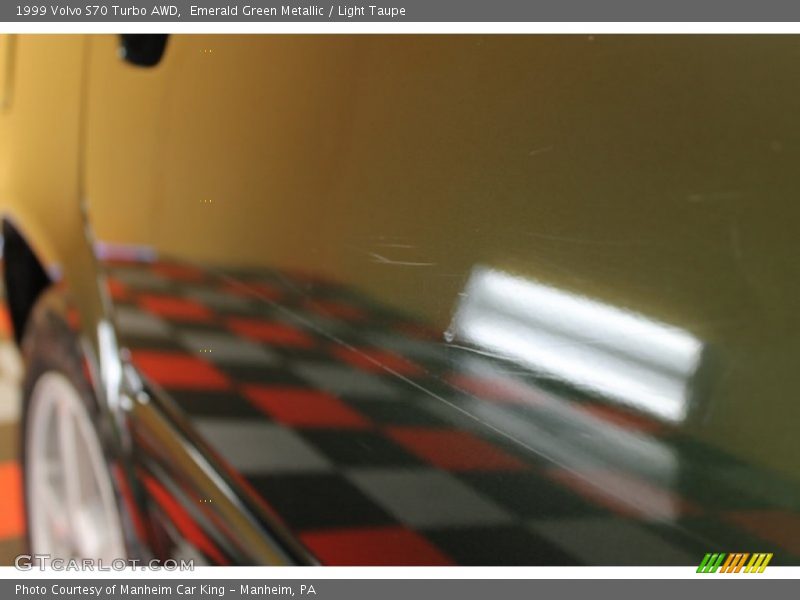 Emerald Green Metallic / Light Taupe 1999 Volvo S70 Turbo AWD