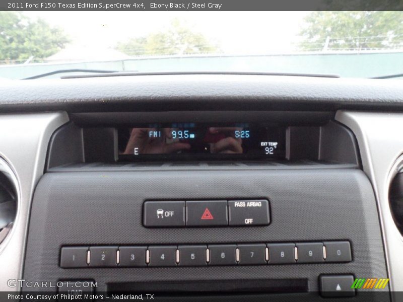 Ebony Black / Steel Gray 2011 Ford F150 Texas Edition SuperCrew 4x4