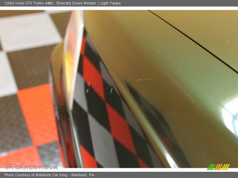 Emerald Green Metallic / Light Taupe 1999 Volvo S70 Turbo AWD