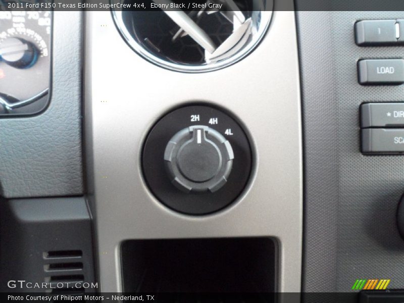Ebony Black / Steel Gray 2011 Ford F150 Texas Edition SuperCrew 4x4