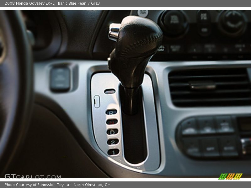 Baltic Blue Pearl / Gray 2008 Honda Odyssey EX-L