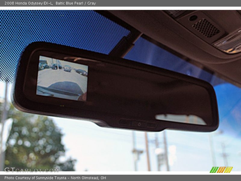 Baltic Blue Pearl / Gray 2008 Honda Odyssey EX-L
