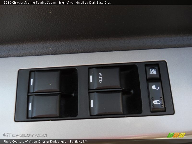 Bright Silver Metallic / Dark Slate Gray 2010 Chrysler Sebring Touring Sedan