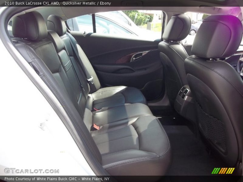 Quicksilver Metallic / Ebony 2010 Buick LaCrosse CXL AWD