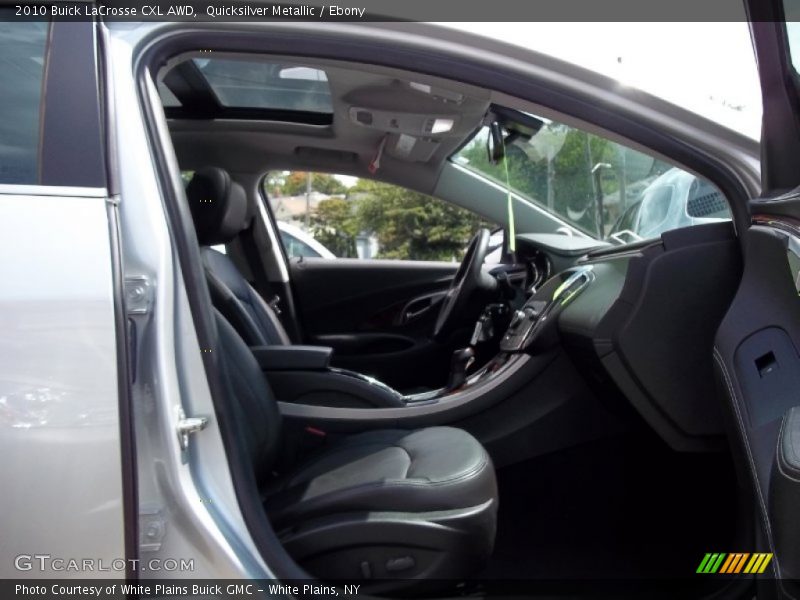 Quicksilver Metallic / Ebony 2010 Buick LaCrosse CXL AWD