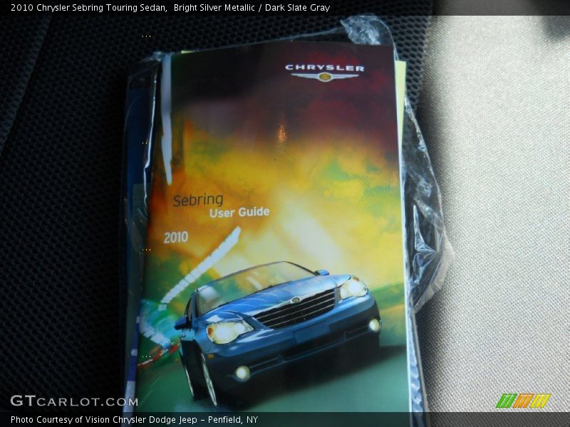 Bright Silver Metallic / Dark Slate Gray 2010 Chrysler Sebring Touring Sedan