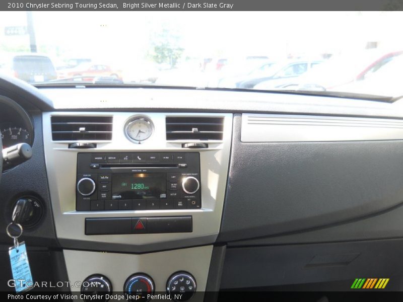 Bright Silver Metallic / Dark Slate Gray 2010 Chrysler Sebring Touring Sedan