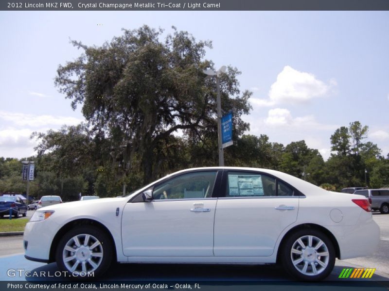  2012 MKZ FWD Crystal Champagne Metallic Tri-Coat