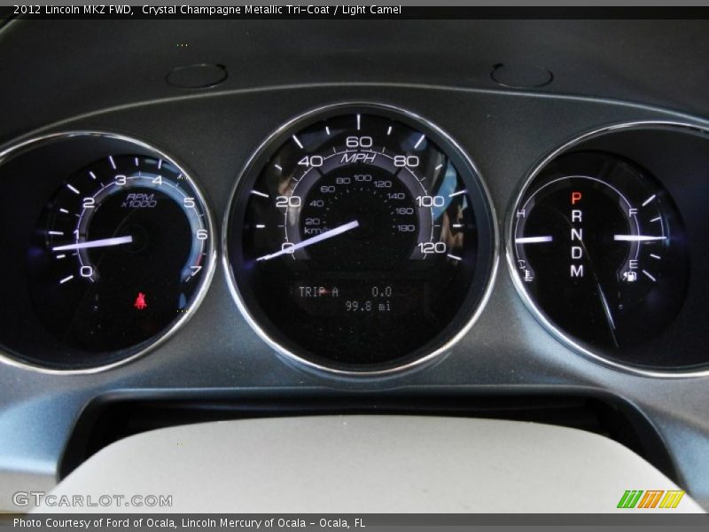  2012 MKZ FWD FWD Gauges