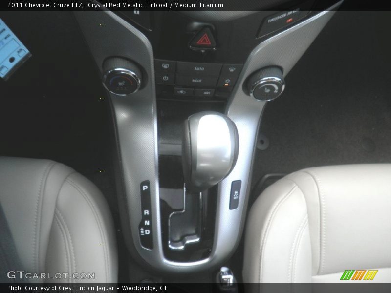 Crystal Red Metallic Tintcoat / Medium Titanium 2011 Chevrolet Cruze LTZ