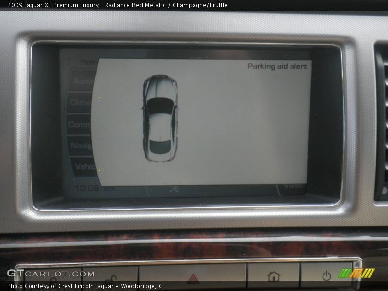 Radiance Red Metallic / Champagne/Truffle 2009 Jaguar XF Premium Luxury