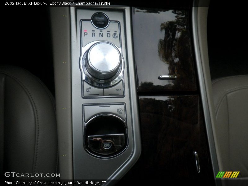 Ebony Black / Champagne/Truffle 2009 Jaguar XF Luxury