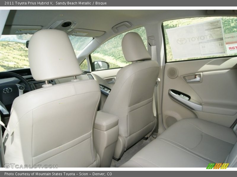 Sandy Beach Metallic / Bisque 2011 Toyota Prius Hybrid V