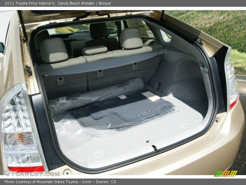Sandy Beach Metallic / Bisque 2011 Toyota Prius Hybrid V