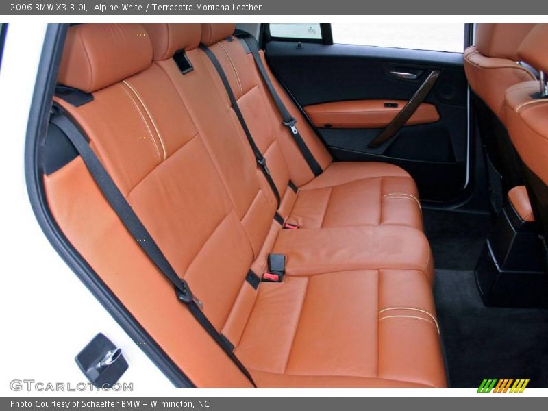 Alpine White / Terracotta Montana Leather 2006 BMW X3 3.0i