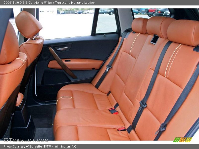 Alpine White / Terracotta Montana Leather 2006 BMW X3 3.0i