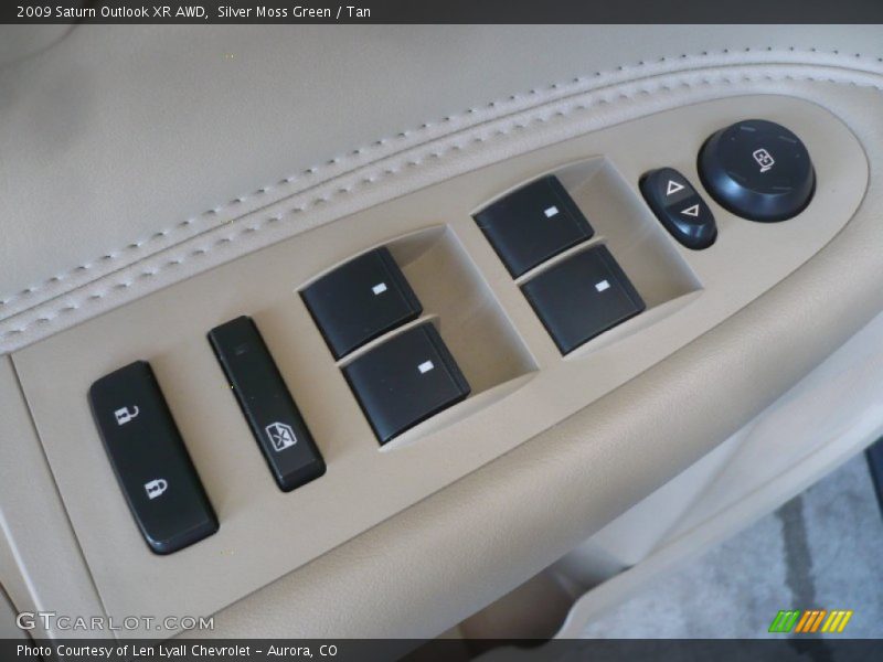 Silver Moss Green / Tan 2009 Saturn Outlook XR AWD